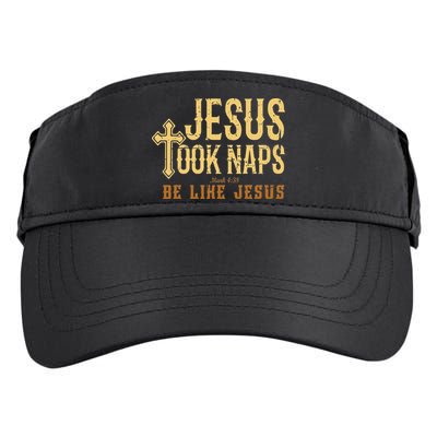 Jesus Took Naps Mark 438 Christian Vintage Faith Adult Drive Performance Visor