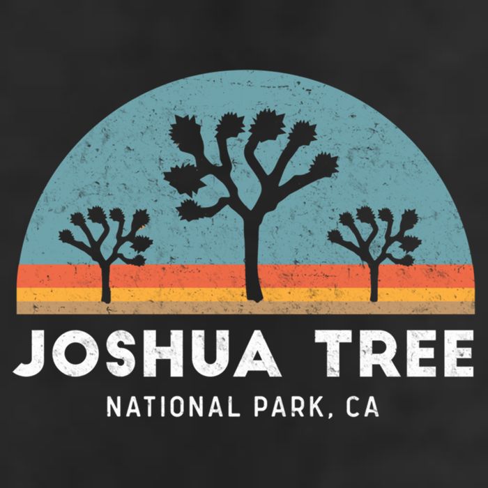 Joshua Tree National Park Gift 7 Panel Mesh Trucker Snapback Hat