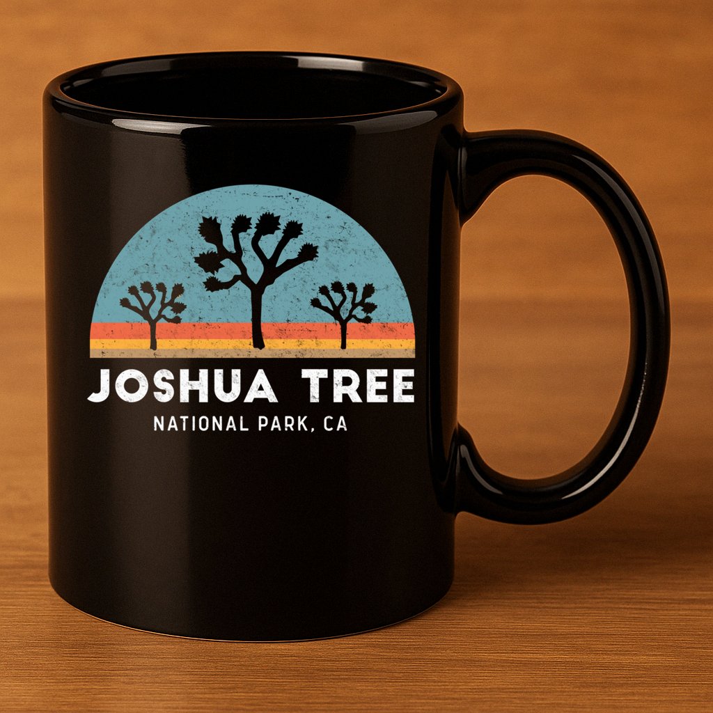 Joshua Tree National Park Gift 11oz C Handle Ceramic Mug