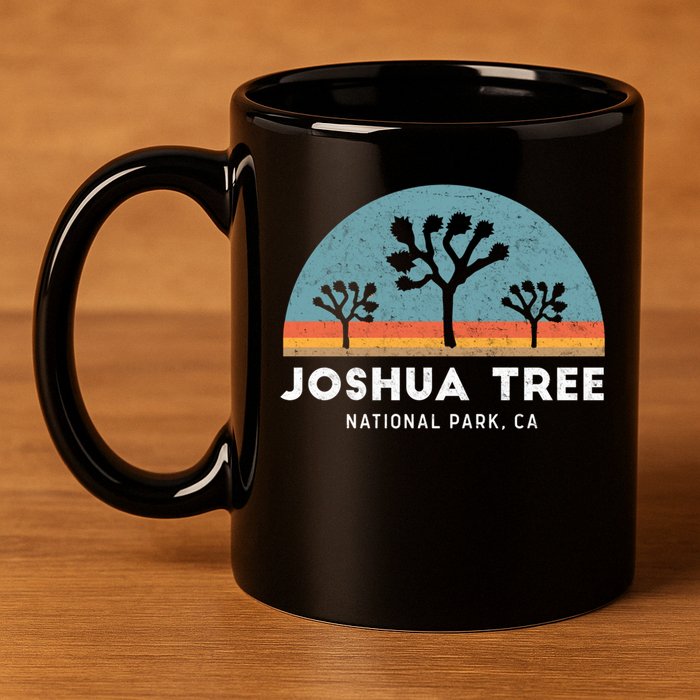 Joshua Tree National Park Gift 11oz C Handle Ceramic Mug