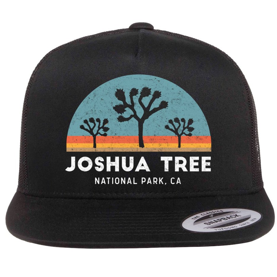 Joshua Tree National Park Gift Flat Bill Trucker Hat