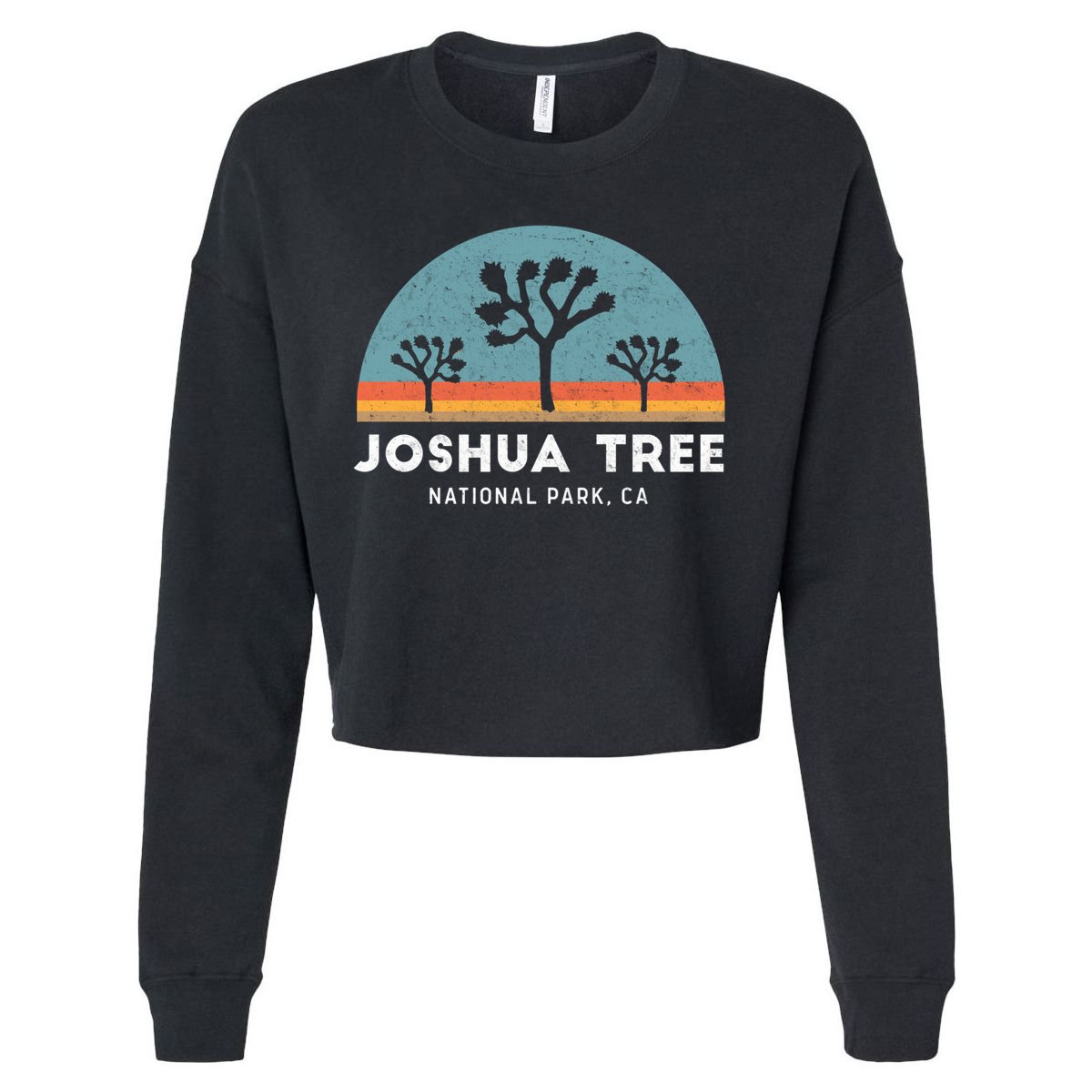 Joshua Tree National Park Gift Cropped Pullover Crew