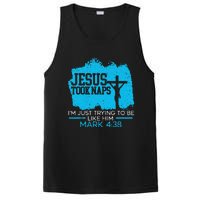 Jesus Took Naps Religious Pastor Bible Scripture Christian PosiCharge Competitor Tank