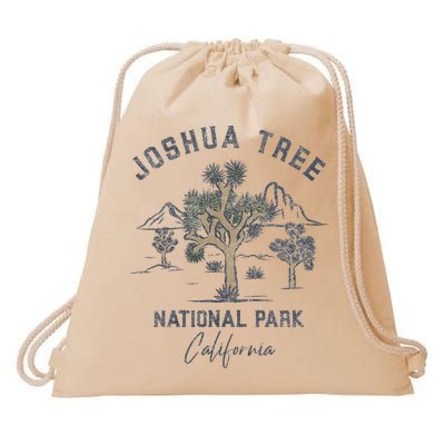 Joshua Tree National Park Vintage Drawstring Bag
