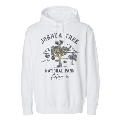 Joshua Tree National Park Vintage Garment-Dyed Fleece Hoodie