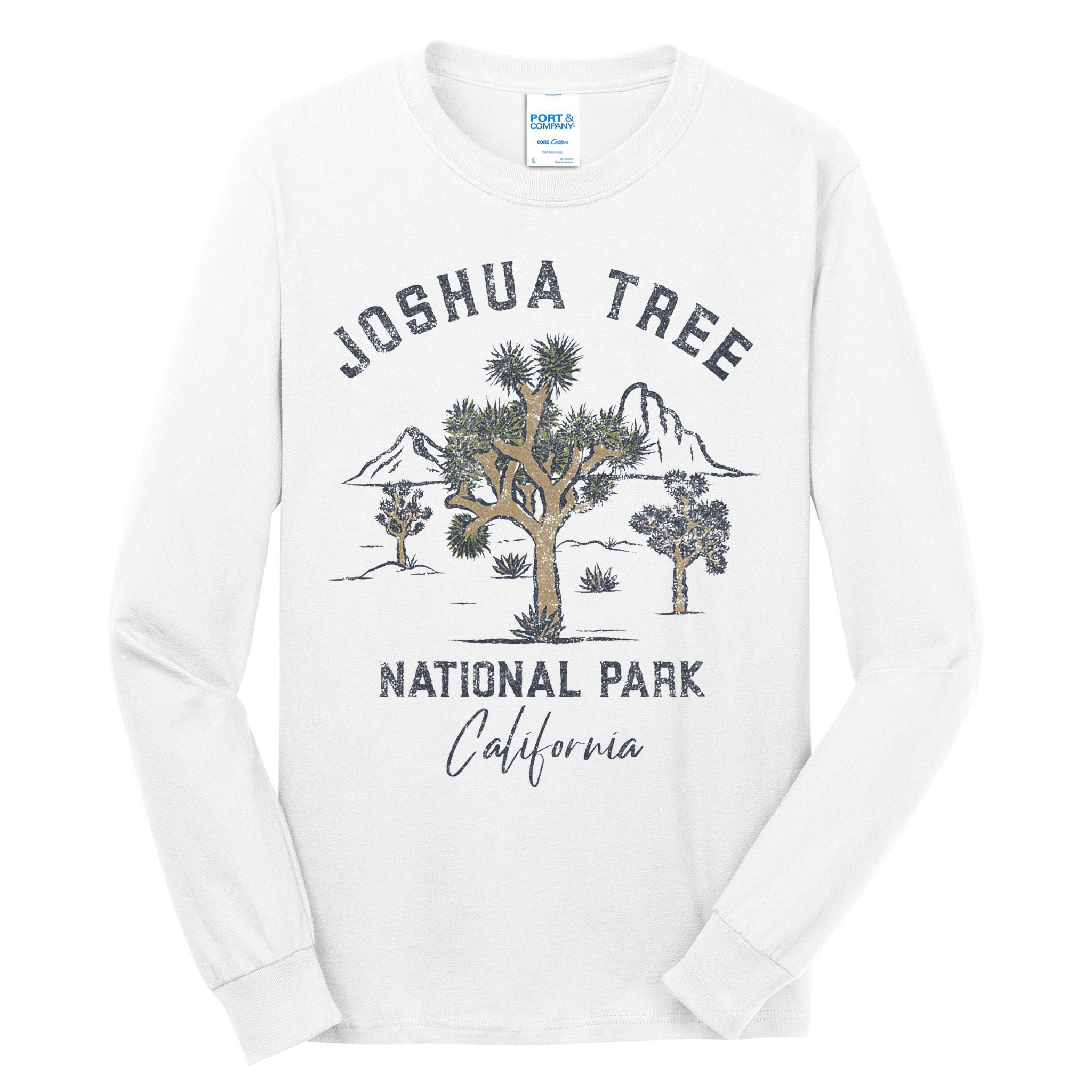 Joshua Tree National Park Vintage Tall Long Sleeve T-Shirt