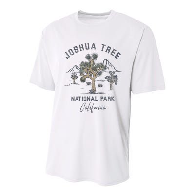 Joshua Tree National Park Vintage Youth Performance Sprint T-Shirt