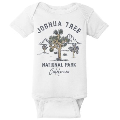 Joshua Tree National Park Vintage Baby Bodysuit