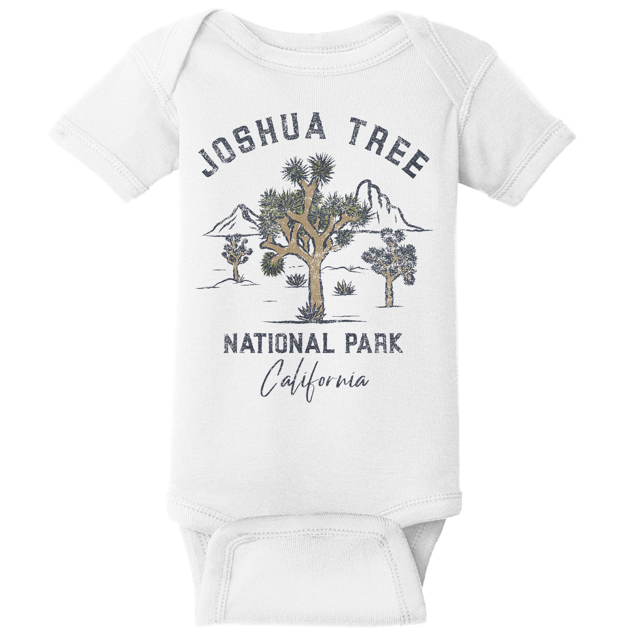 Joshua Tree National Park Vintage Baby Bodysuit