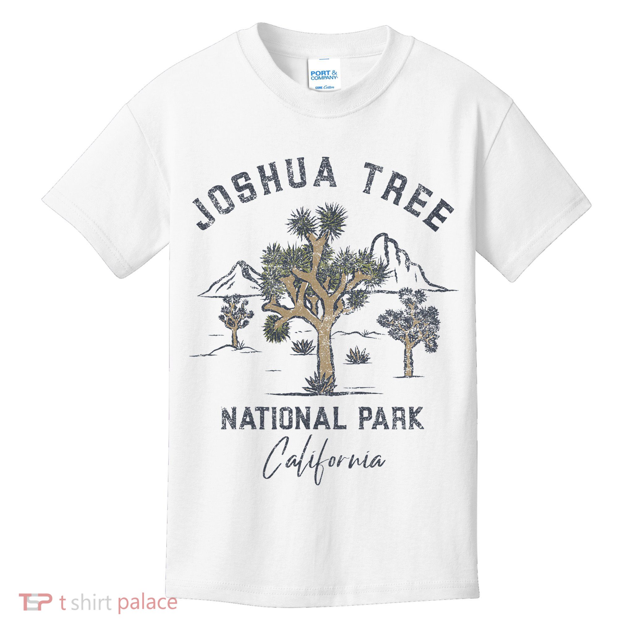 Joshua Tree National Park Vintage Kids T-Shirt