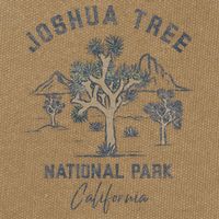 Joshua Tree National Park Cotton Canvas Backpack