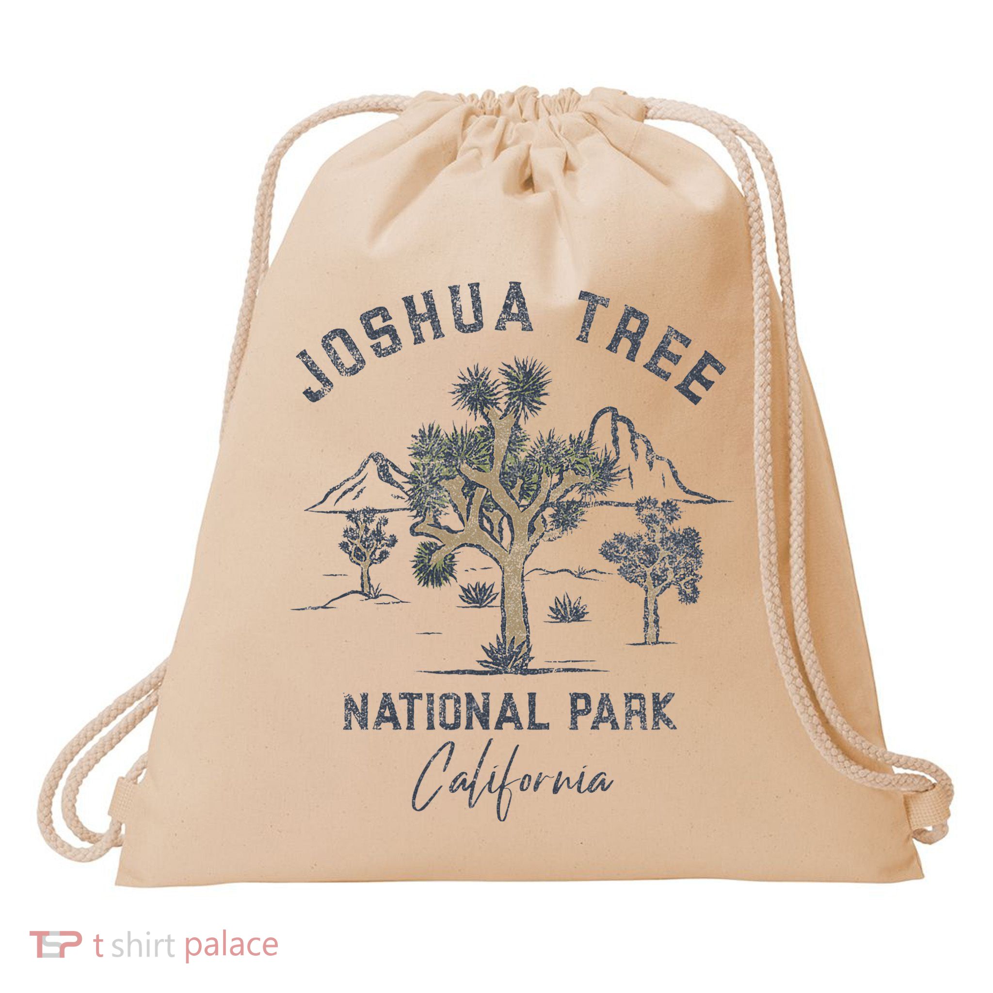 Joshua Tree National Park Drawstring Bag