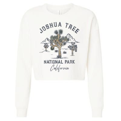 Joshua Tree National Park Cropped Pullover Crew