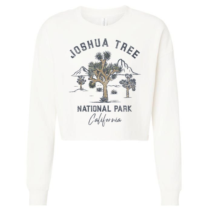 Joshua Tree National Park Cropped Pullover Crew