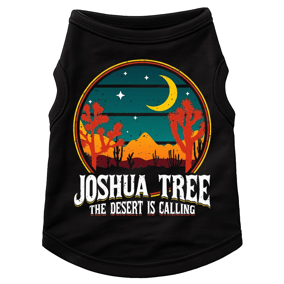 Joshua Tree National Park Us Vintage Doggie Tank