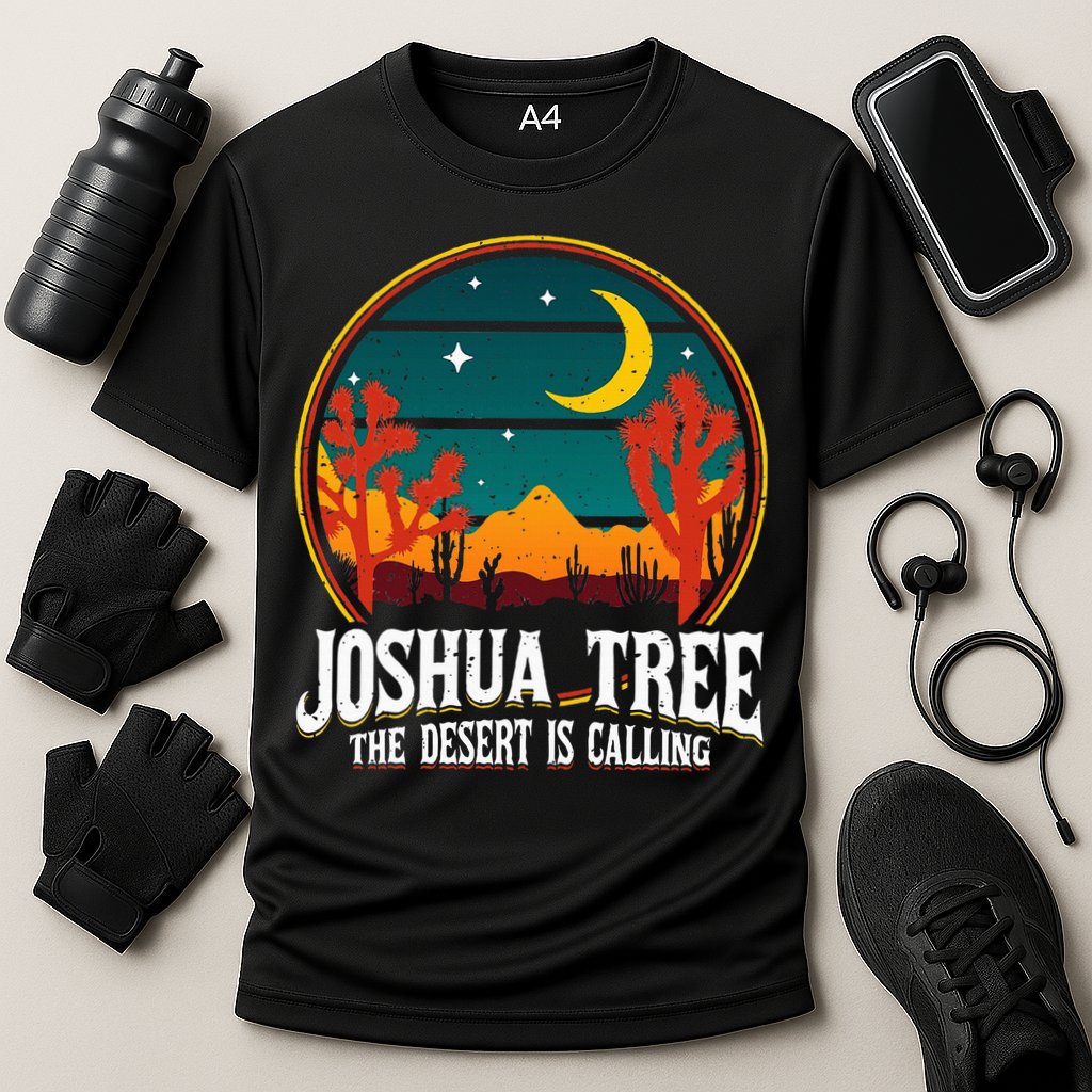 Joshua Tree National Park Us Vintage Performance Shirt