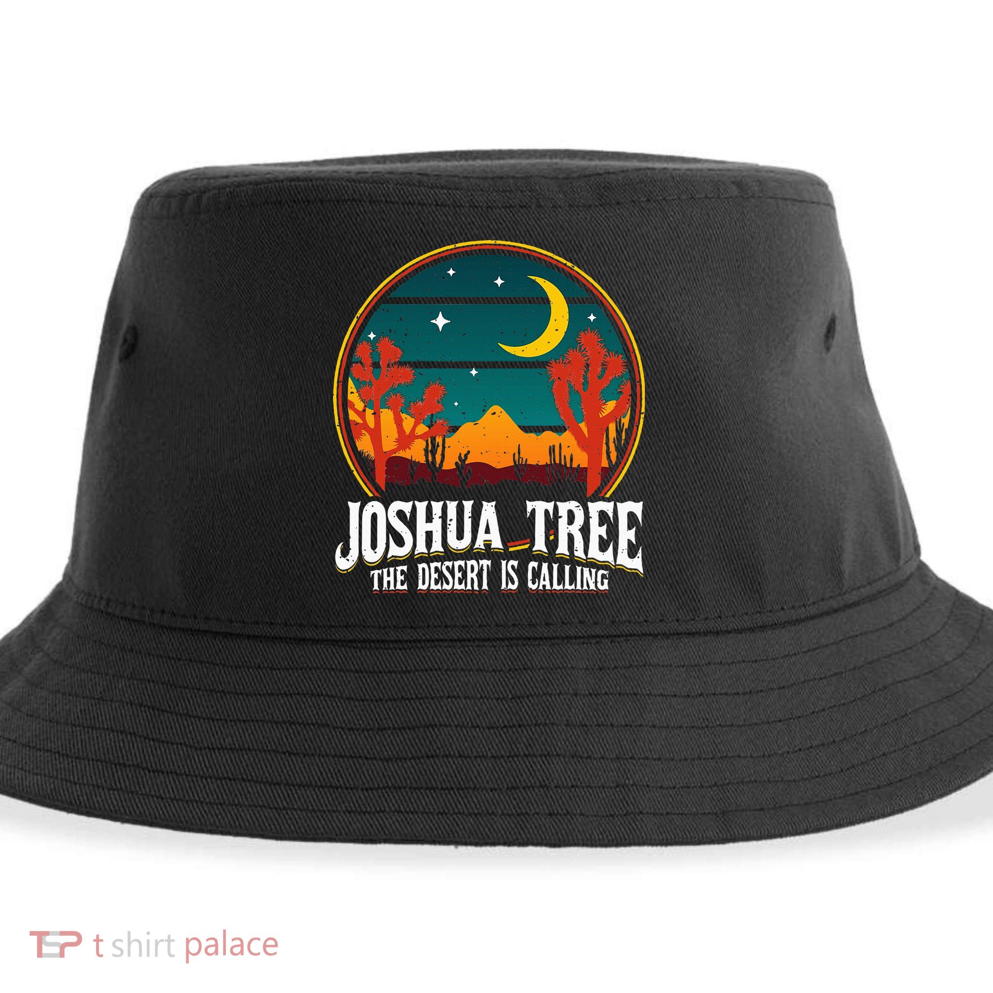Joshua Tree National Park Us Vintage Sustainable Bucket Hat