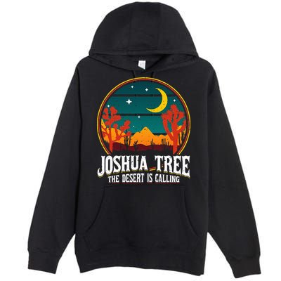 Joshua Tree National Park Us Vintage Premium Pullover Hoodie