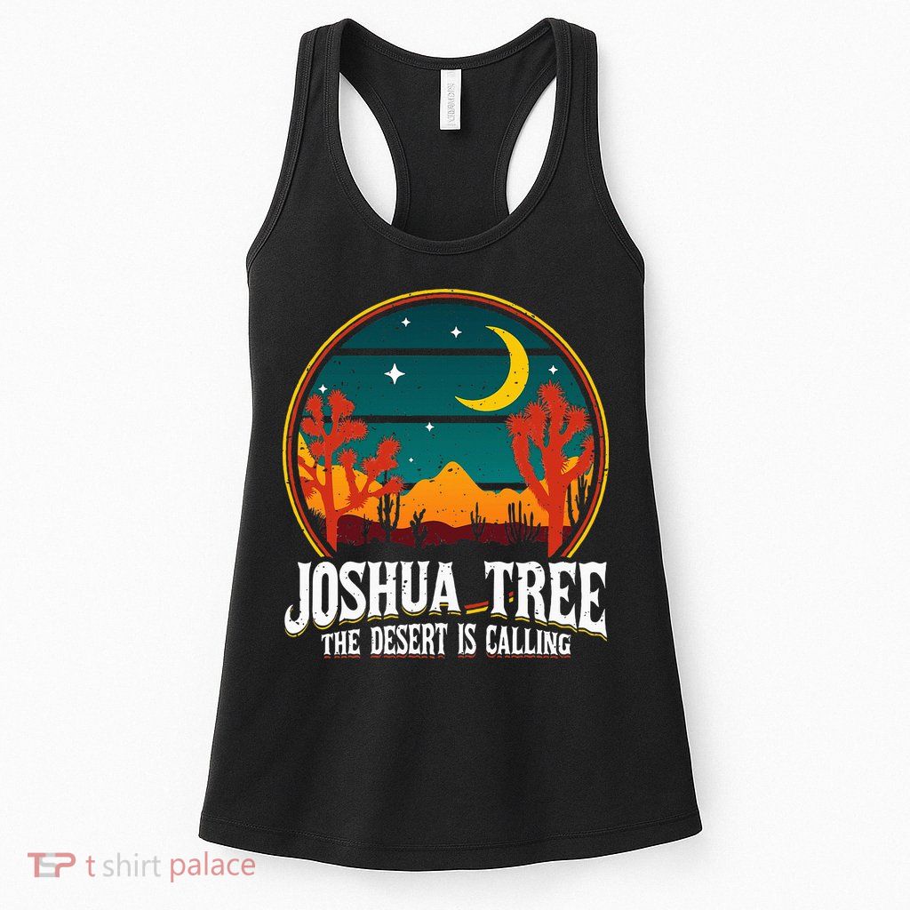 Joshua Tree National Park Us Vintage Womens Tank Top