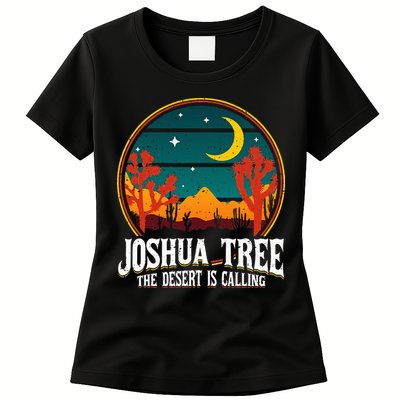 Joshua Tree National Park Us Vintage Womens T-Shirt
