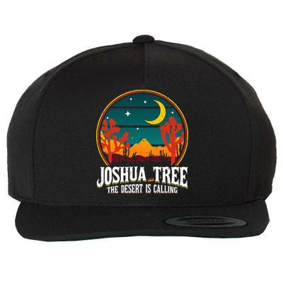Joshua Tree National Park Us Vintage Wool Snapback Cap