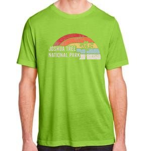 Joshua Tree National Park Retro Adventure Adult ChromaSoft Performance T-Shirt