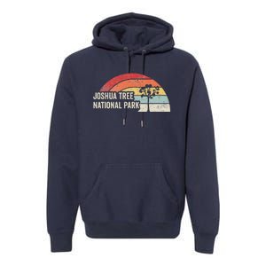 Joshua Tree National Park Retro Adventure Premium Hoodie