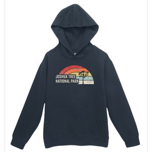 Joshua Tree National Park Retro Adventure Urban Pullover Hoodie