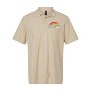 Joshua Tree National Park Retro Adventure Softstyle Adult Sport Polo