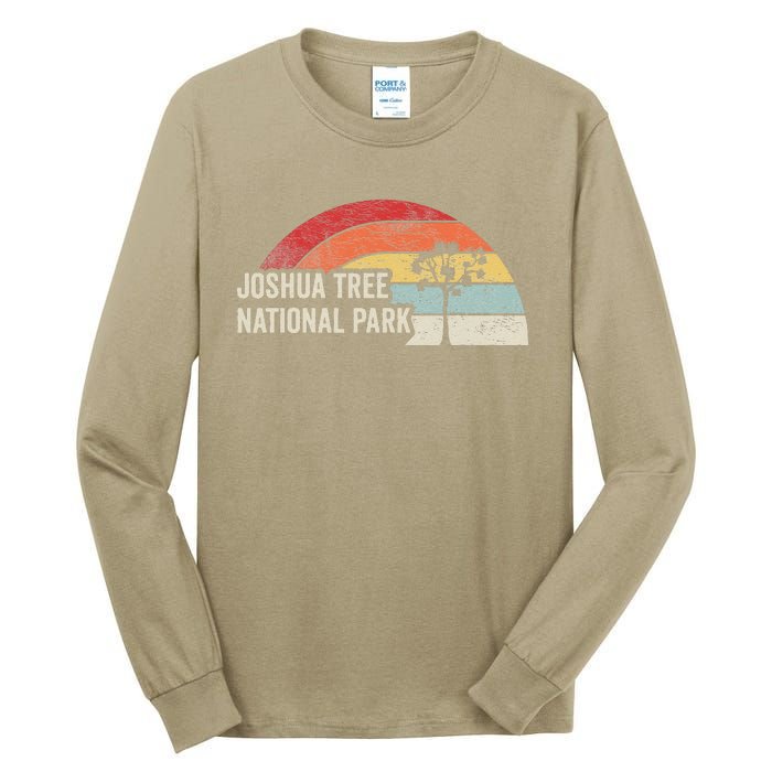 Joshua Tree National Park Retro Adventure Tall Long Sleeve T-Shirt