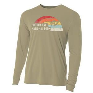 Joshua Tree National Park Retro Adventure Cooling Performance Long Sleeve Crew