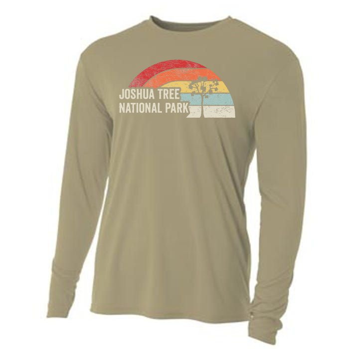 Joshua Tree National Park Retro Adventure Cooling Performance Long Sleeve Crew