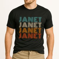 JANET Thing Name Gift Vintage Retro Performance Shirt