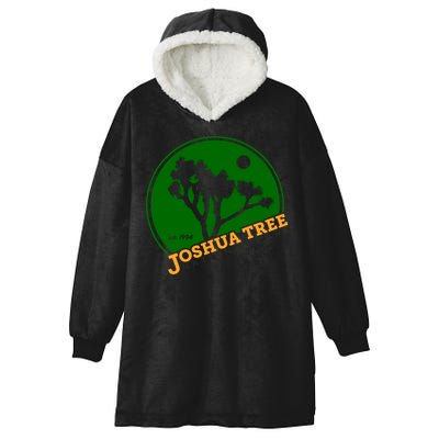 Joshua Tree National Park Hooded Wearable Blanket