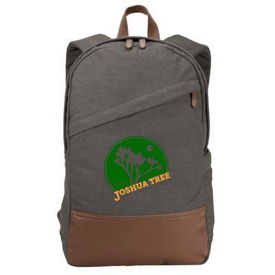 Joshua Tree National Park Cotton Canvas Backpack