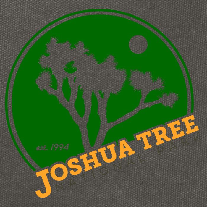 Joshua Tree National Park Cotton Canvas Backpack