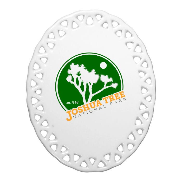 Joshua Tree National Park Ceramic Oval Ornament