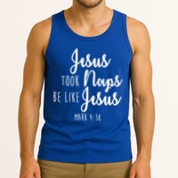 Jesus Took Naps Be Like Jesus Mark 4:38 Tank Top