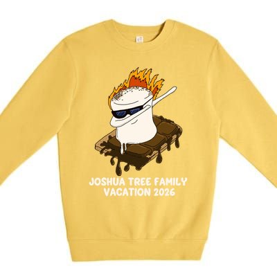 Joshua Tree National Park Family 2026 Vacation Souvenir Gift Premium Crewneck Sweatshirt