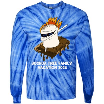 Joshua Tree National Park Family 2026 Vacation Souvenir Gift Tie-Dye Long Sleeve Shirt