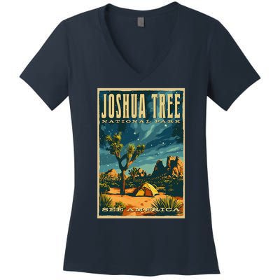 Joshua Tree National Park Women's V-Neck T-Shirt