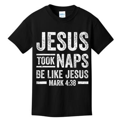 Jesus Took Naps Be Like Jesus Religious Christian Church Kids T-Shirt