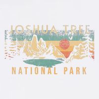 Joshua Tree National Park Flat Bill Trucker Hat