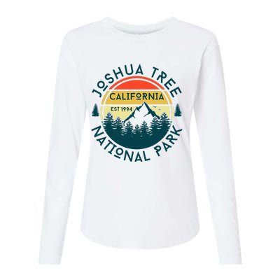 Joshua Tree National Park California Hiking Nature Outdoors Womens Cotton Relaxed Long Sleeve T-Shirt