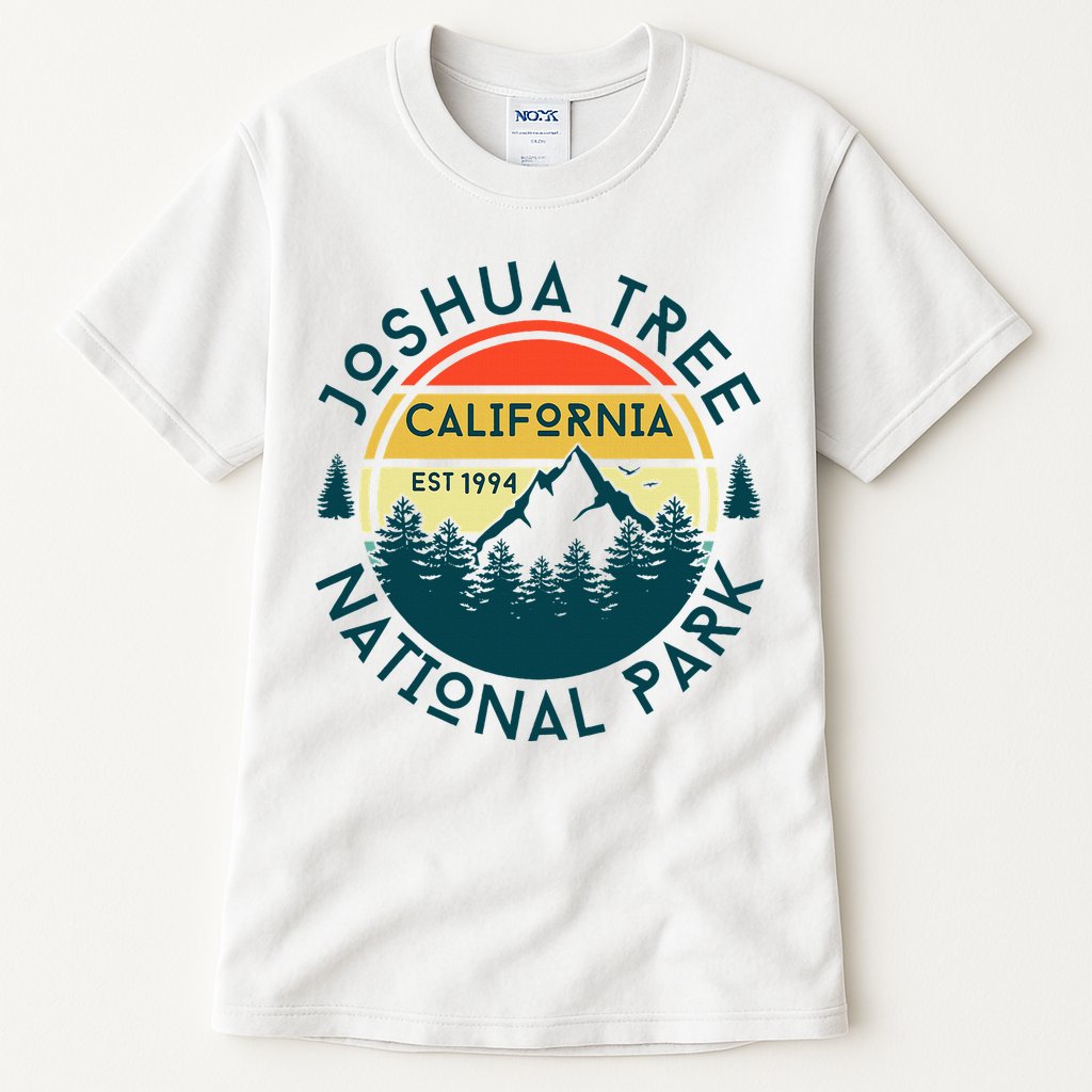 Joshua Tree National Park California Hiking Nature Outdoors Tall T-Shirt