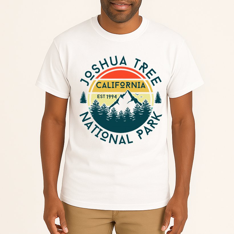 Joshua Tree National Park California Hiking Nature Outdoors Tall T-Shirt