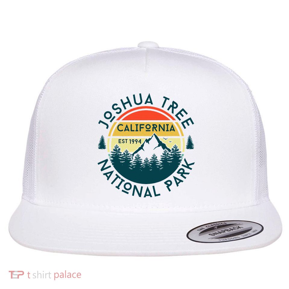 Joshua Tree National Park California Hiking Nature Outdoors Flatbill Hat