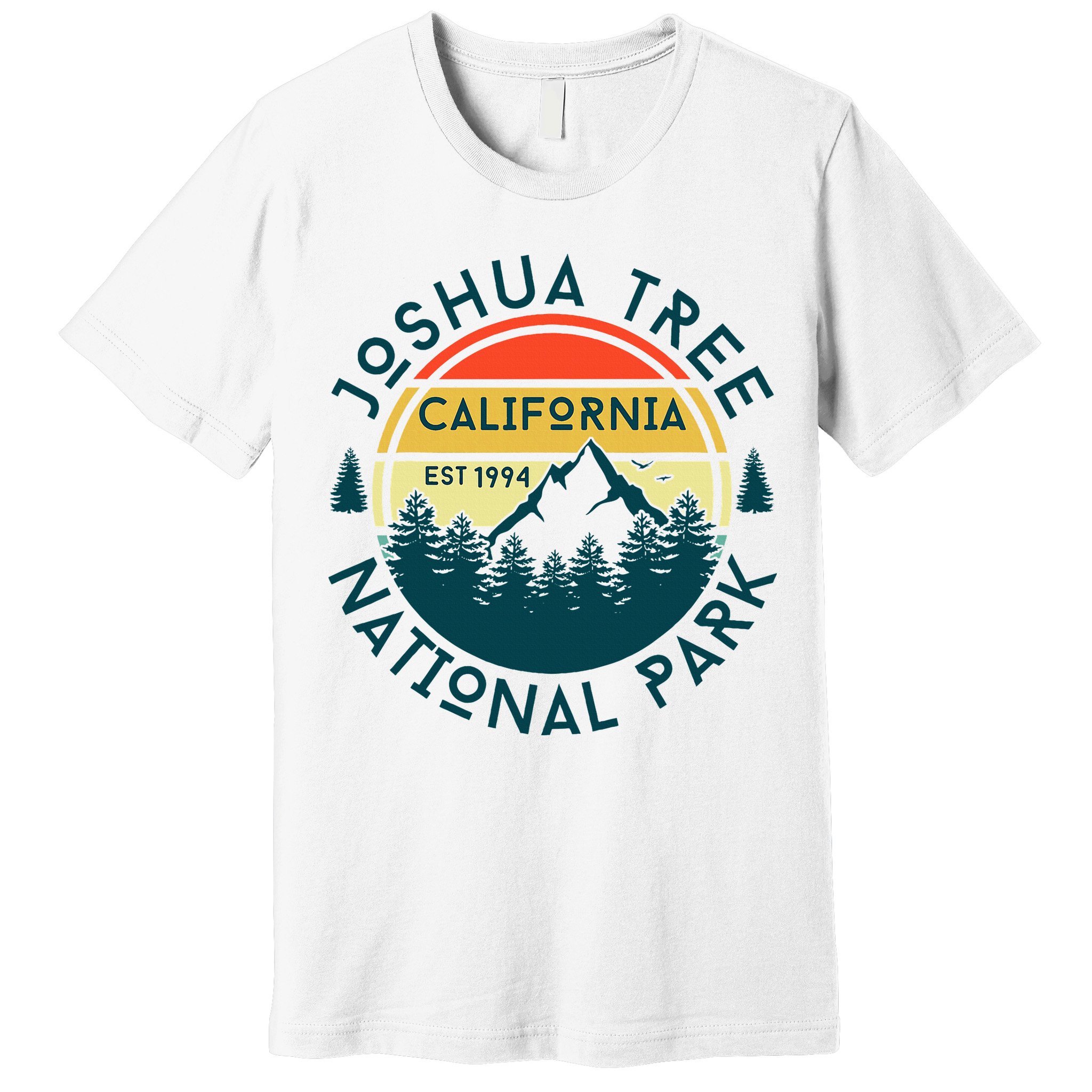 Joshua Tree National Park California Hiking Nature Outdoors Premium T-Shirt