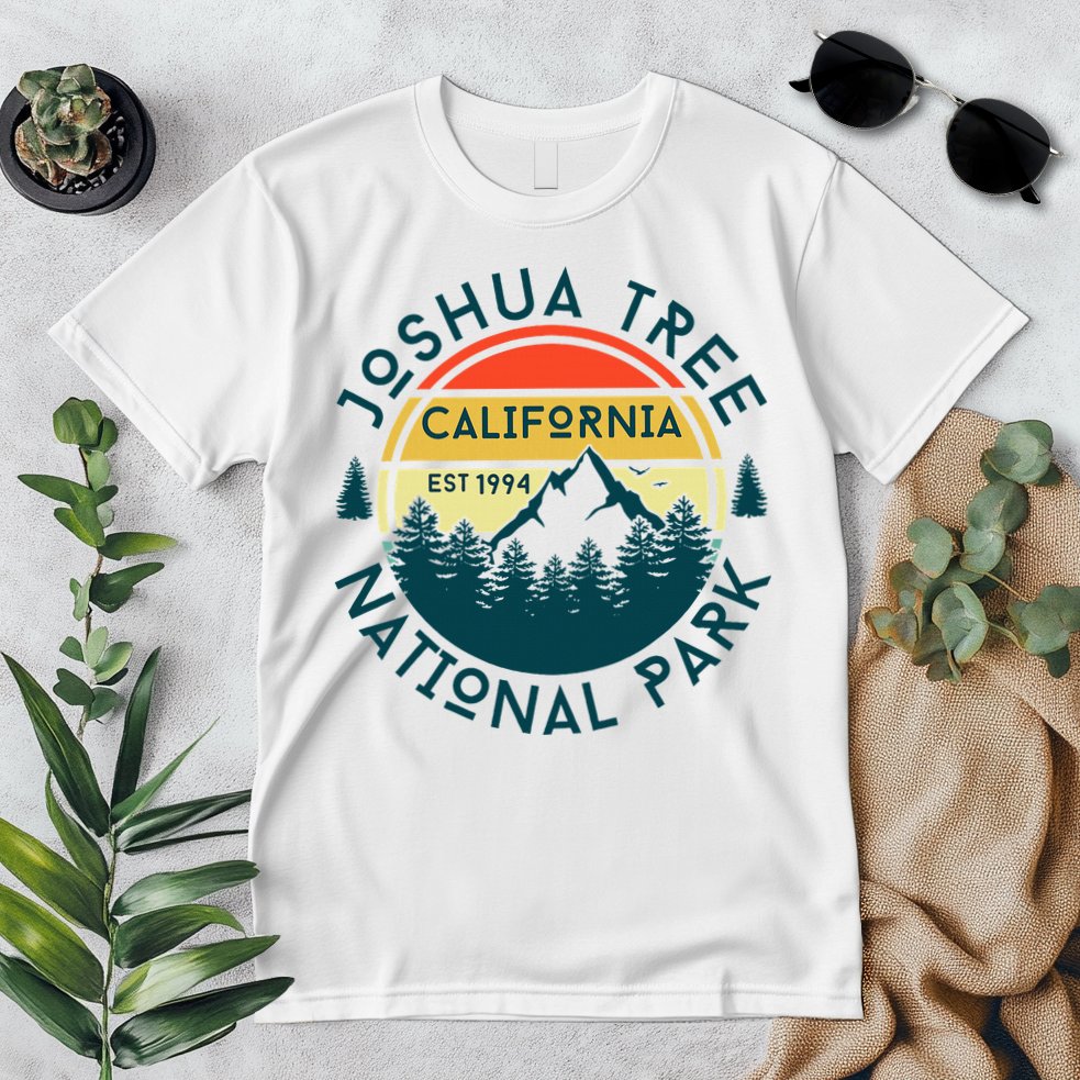 Joshua Tree National Park California Hiking Nature Outdoors Premium T-Shirt