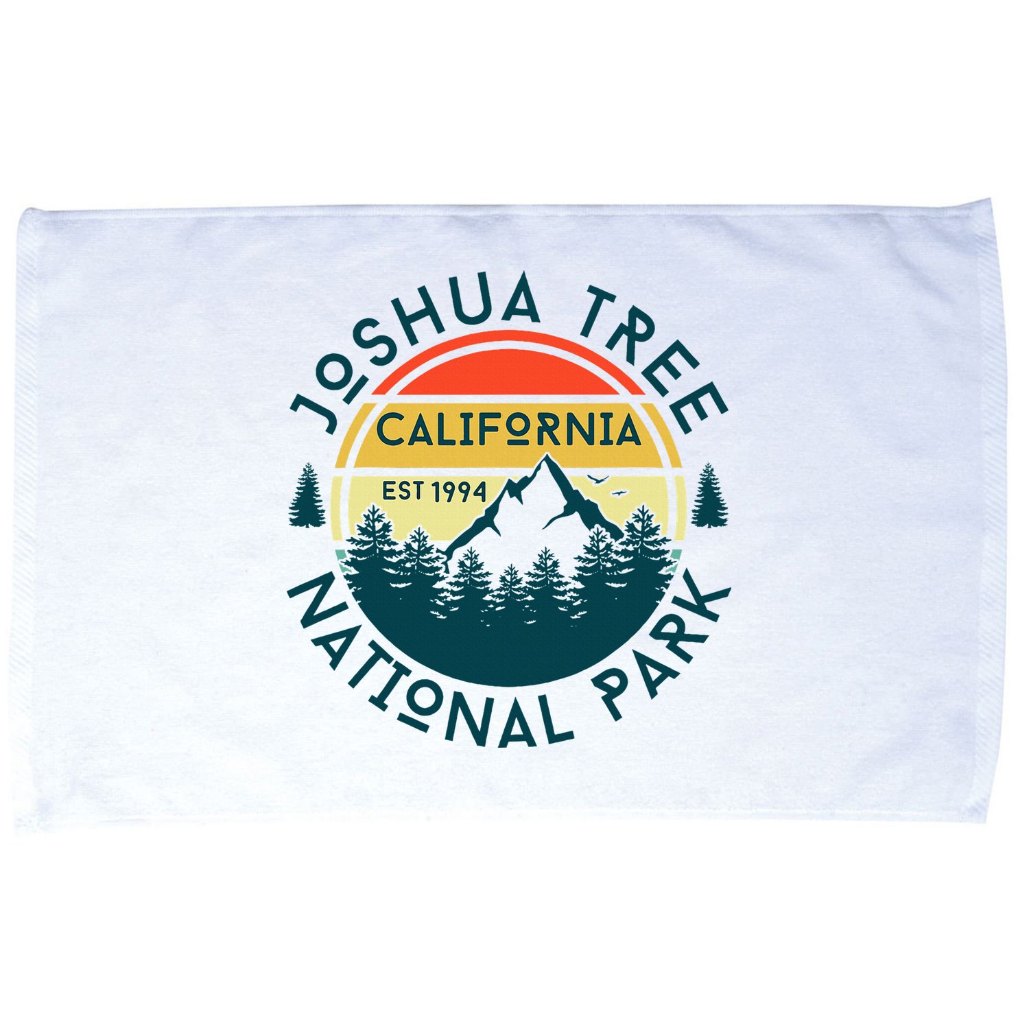 Joshua Tree National Park California Hiking Nature Outdoors Microfiber Hand Towel